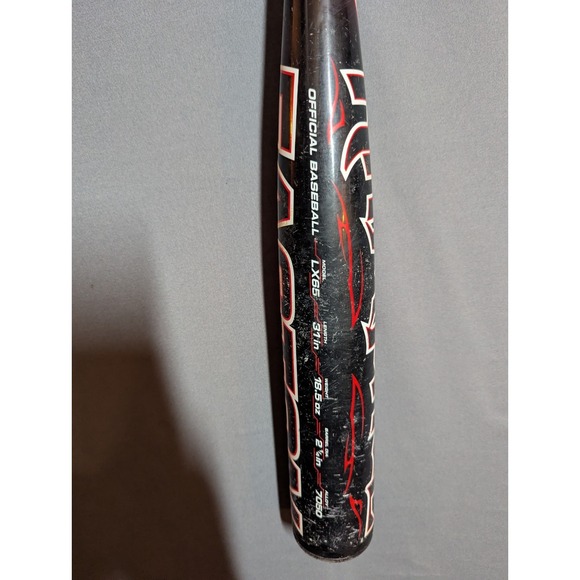 Easton Rampage LX65 Youth Baseball Bat 31" 18.5oz 2 5/8" Dia -12 Alloy Grip - Picture 6 of 12